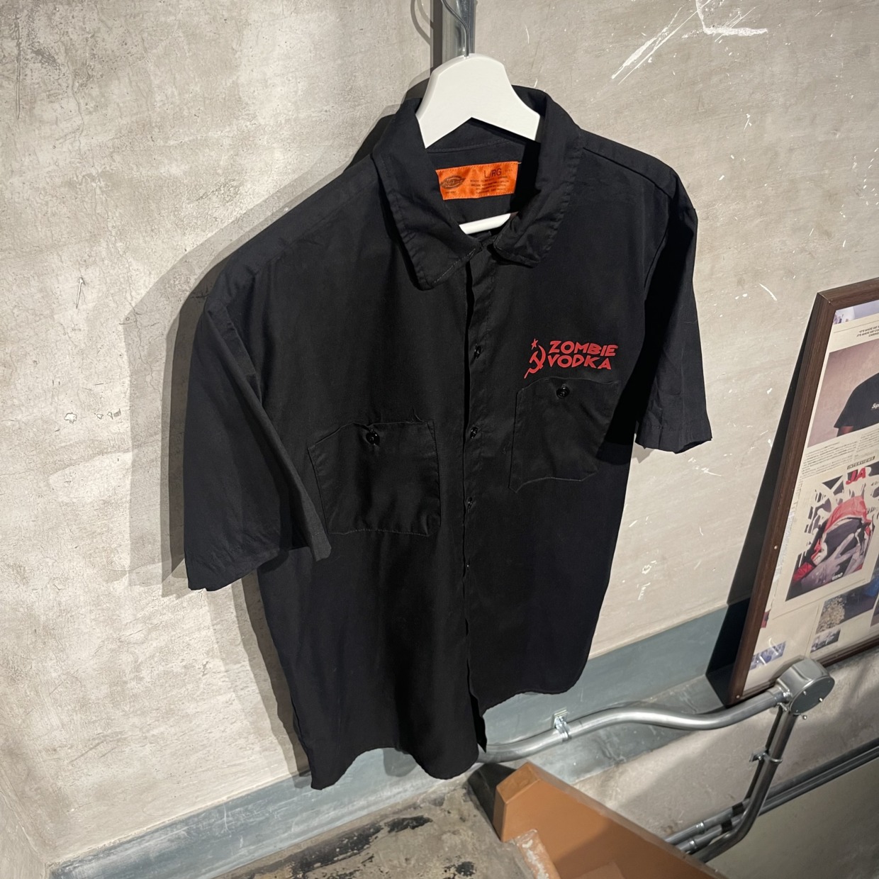 80s「Dickies」Work shirts