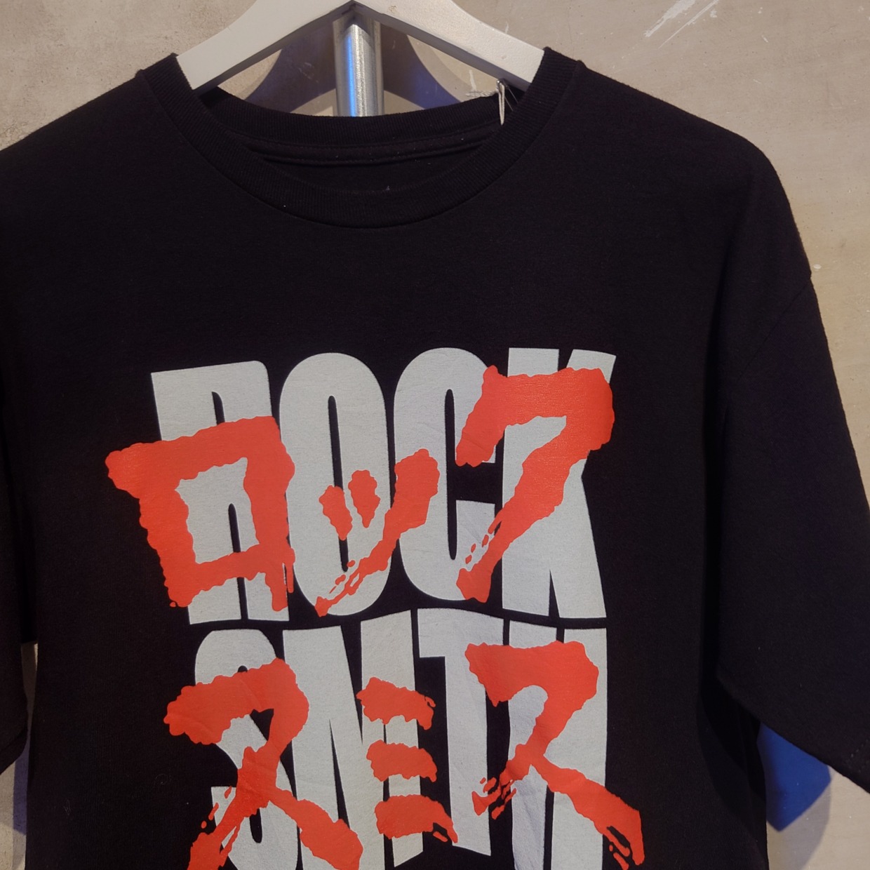 ROCK SMITH(ロックスミス)プリントTシャツ　Мサイズ　ブラック