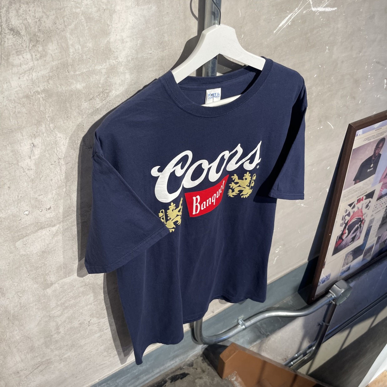 “PORT&COMPANY” Vintage College T-shirts