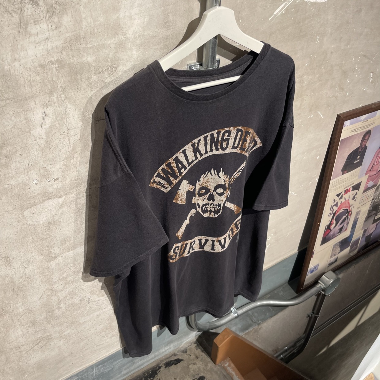 「TH WALKING DEAD SURVIVOR」Vintage T-shirts