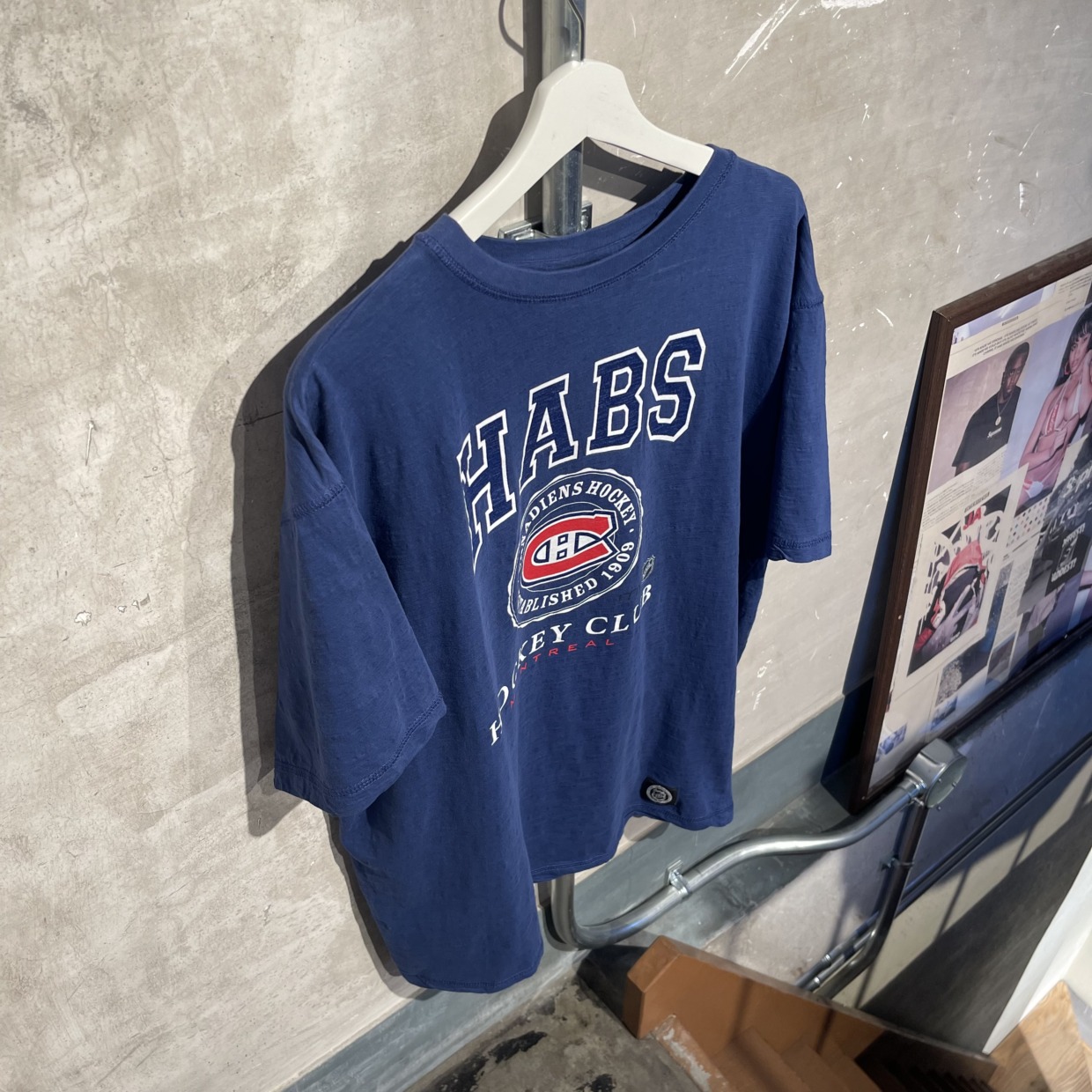 “NHL”「HABS」Vintage College T-shirts