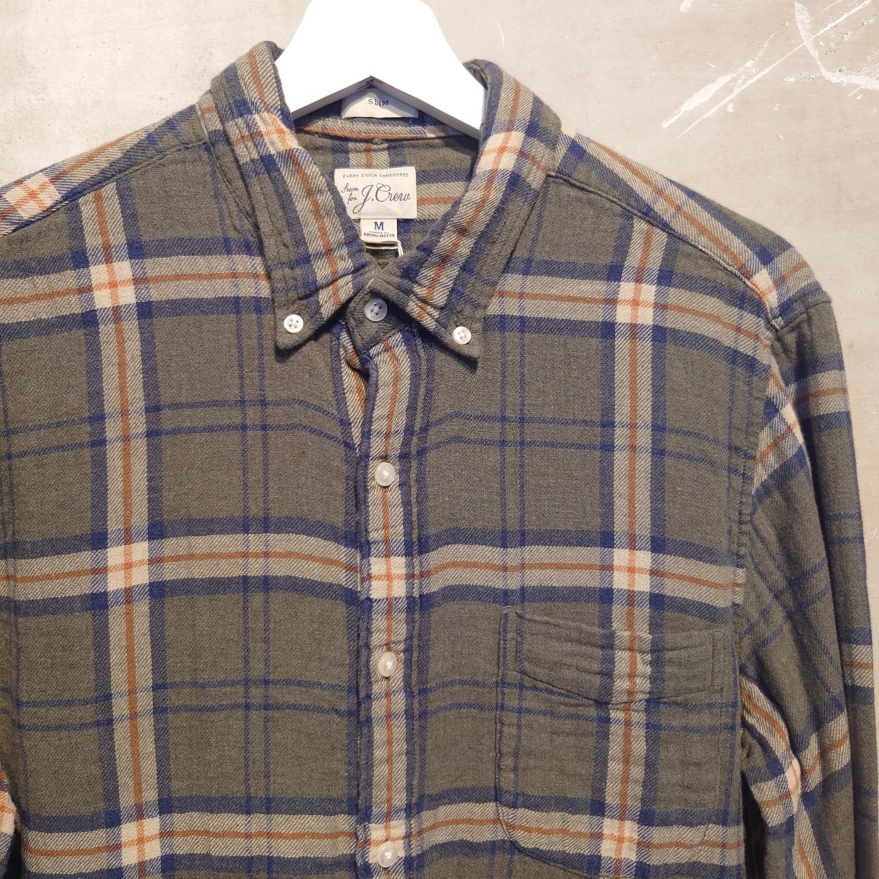 J.CREW(ジェイクルー)チェックシャツ　Mサイズ　＃和歌山古着