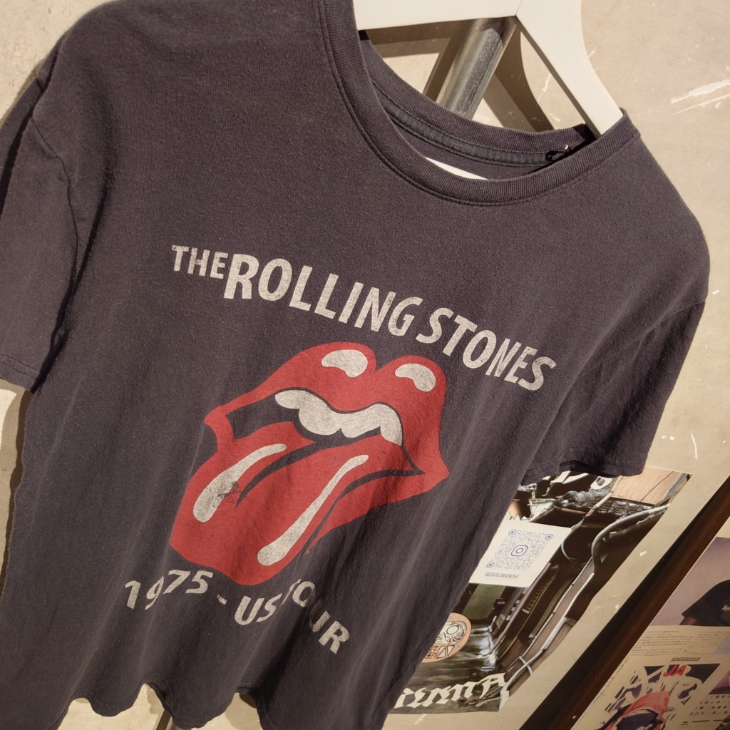 The Rolling Stones ヴィンテージ Tシャツ 古着Tシャツ】音楽 94s BROCKUM Rolling Stones 