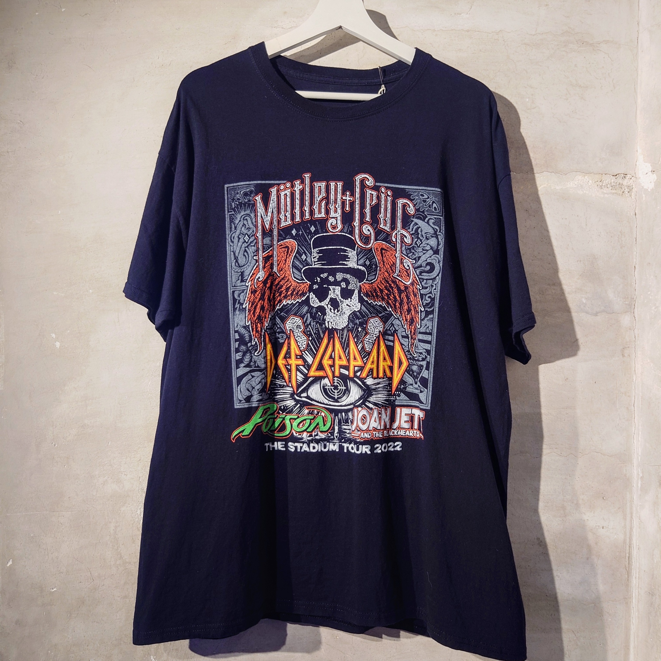 モトリークルー The Stadium Tour Tシャツ Motley Crue POISON Def Leppard Joan Jett ポイズン  ジョーンジェット 2022 cd dvd guns(Skid Row)｜売買されたオークション情報、yahooの商品情報をアーカイブ公開 - オーク  ハードロック