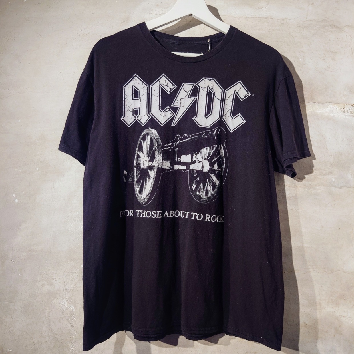 AC/DC(エーシーディーシー)バンドTシャツ　L　#和歌山古着