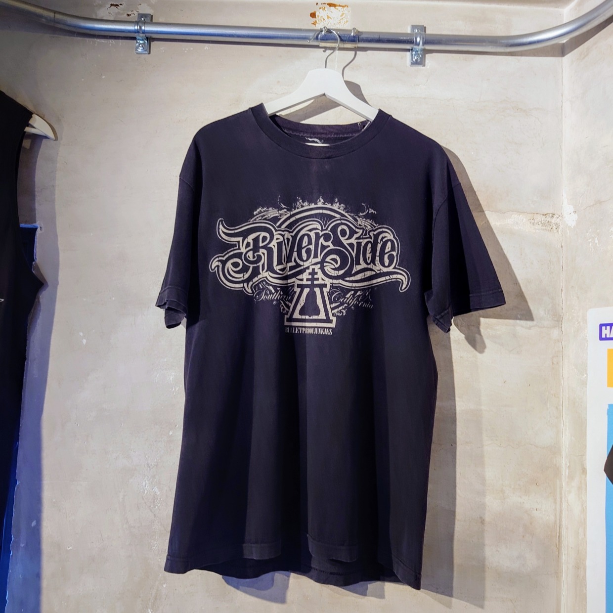 Bulletproof　バレットプルーフ　プリントＴシャツ　Ｌ　＃和歌山古着屋