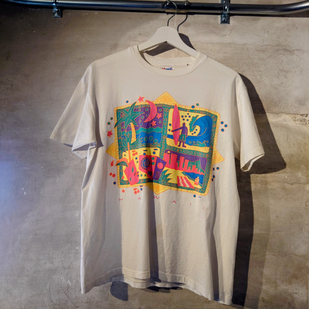 Hanes　ヘインズ　プリントtシャツ　M　＃和歌山古着屋