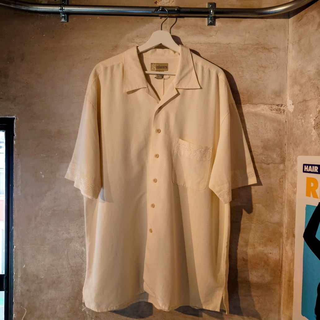 ★限定出品★ CUBAVERA キューバ 半袖シャツ レーヨン ブラウン茶 XL 20240814_1504352-1032x1032.jpg