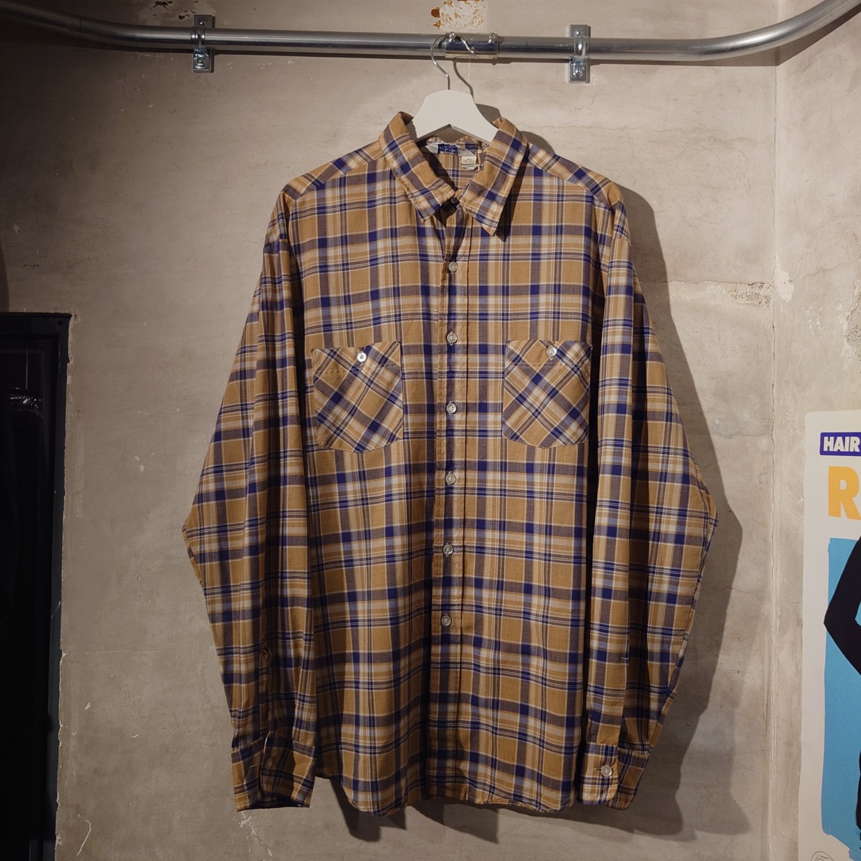 CAMBRIDGE　ケンブリッジ　チェックシャツ　XL　 #和歌山古着