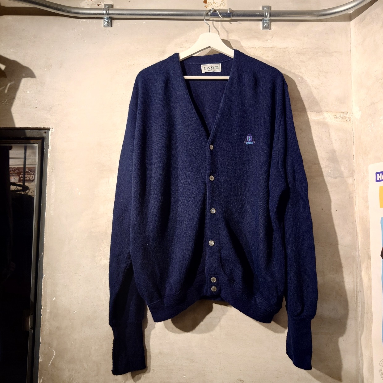 IZOD　アイゾッド　アクリルカーディガン　L　＃和歌山古着