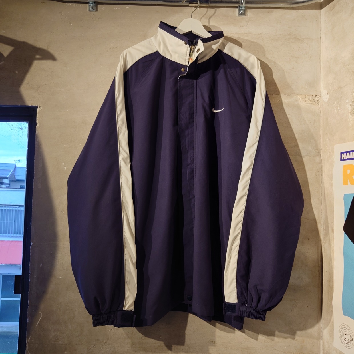 NIKE　ナイキ　USA製　ナイロンジャケットXXL　 #和歌山古着