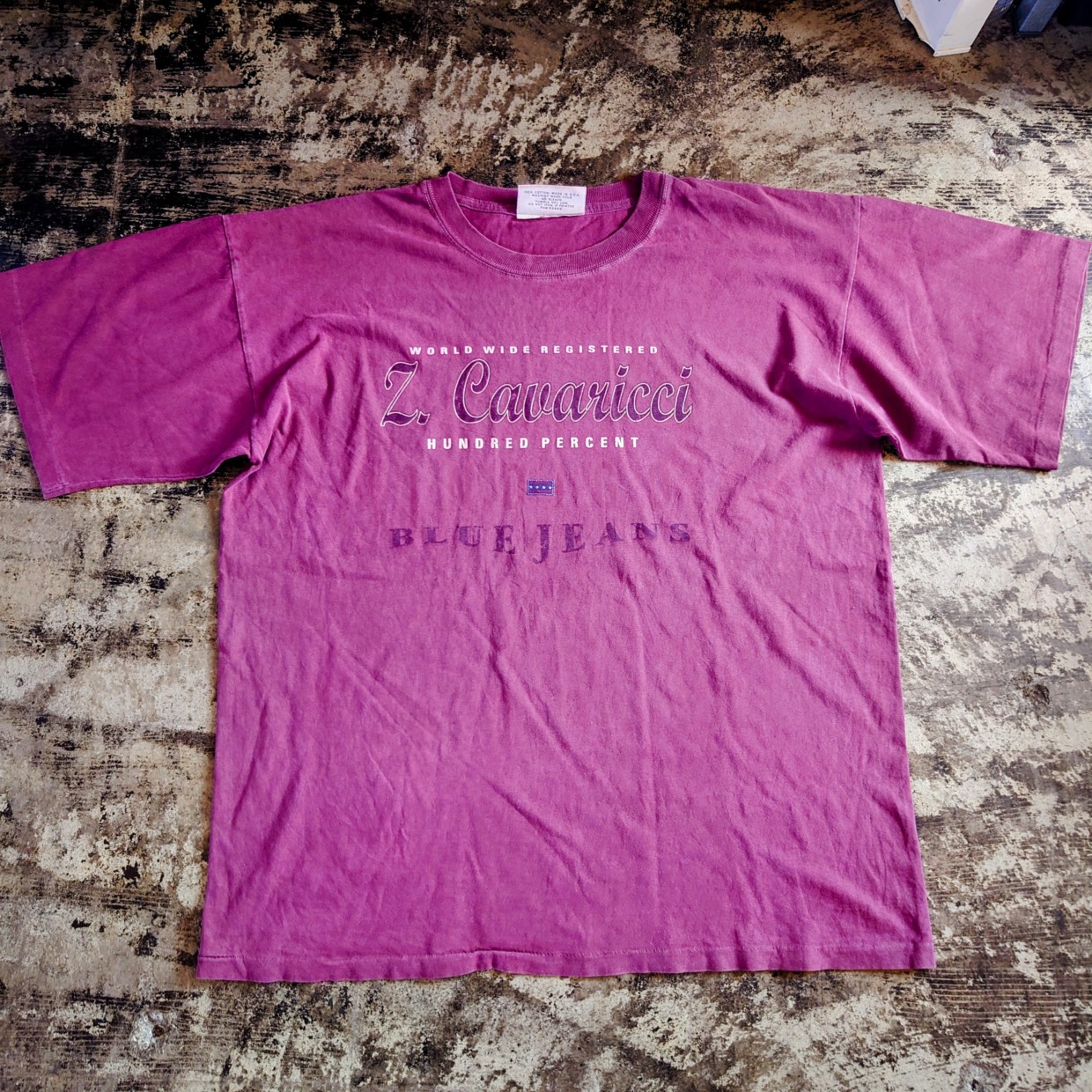 CAVARICCI　USA製　Tシャツ　XL　 #和歌山古着