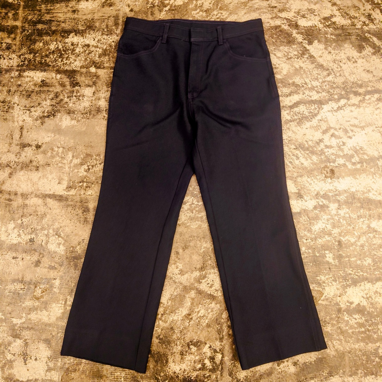 ビンテージポリエステルパンツ　M　＃和歌山古着屋