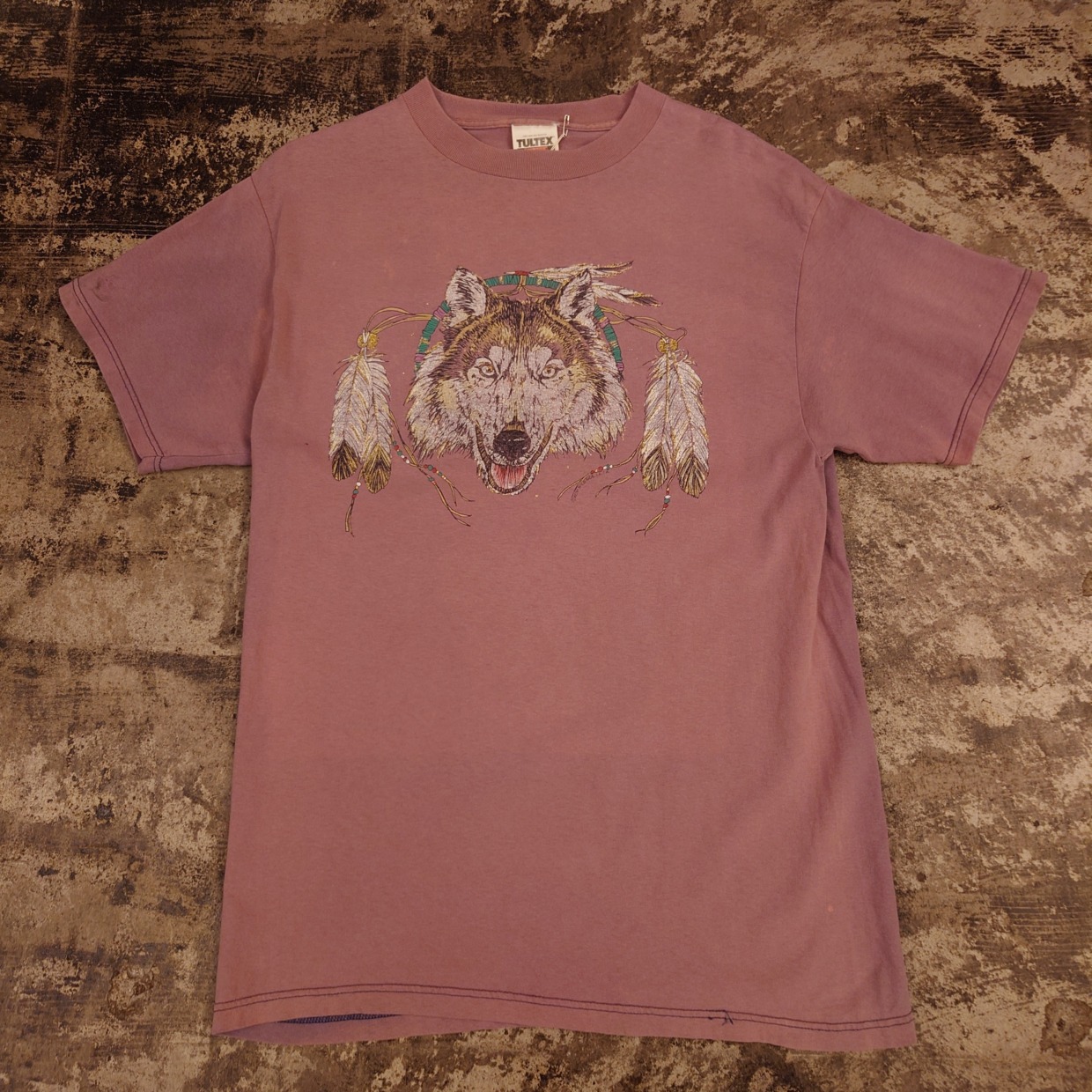 TULTEX　アニマルＴシャツ　Ｌ　 #和歌山古着