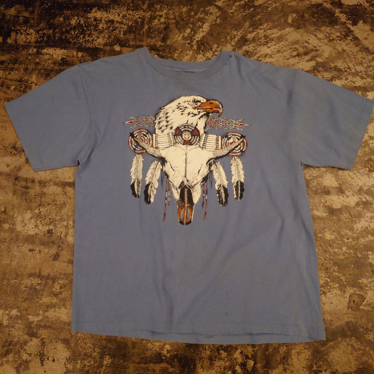 DIAMONDDUST　イーグルプリントtシャツ　XL　 #和歌山古着