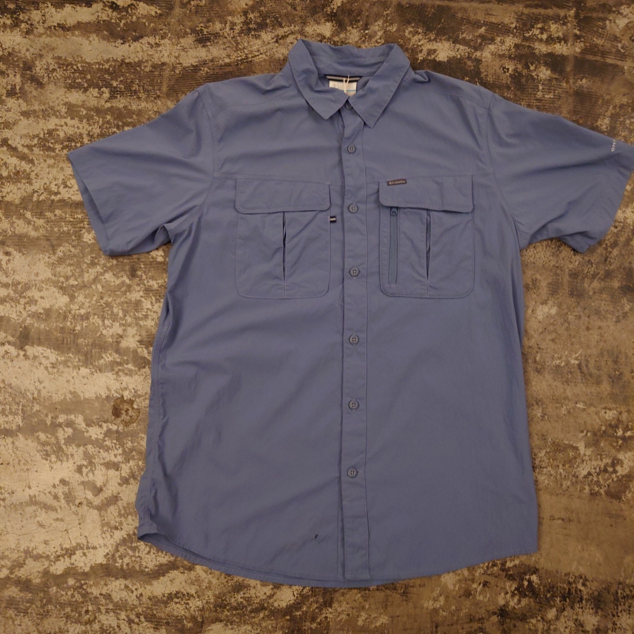 Columbia　フィッシングシャツ　M　　＃和歌山古着屋