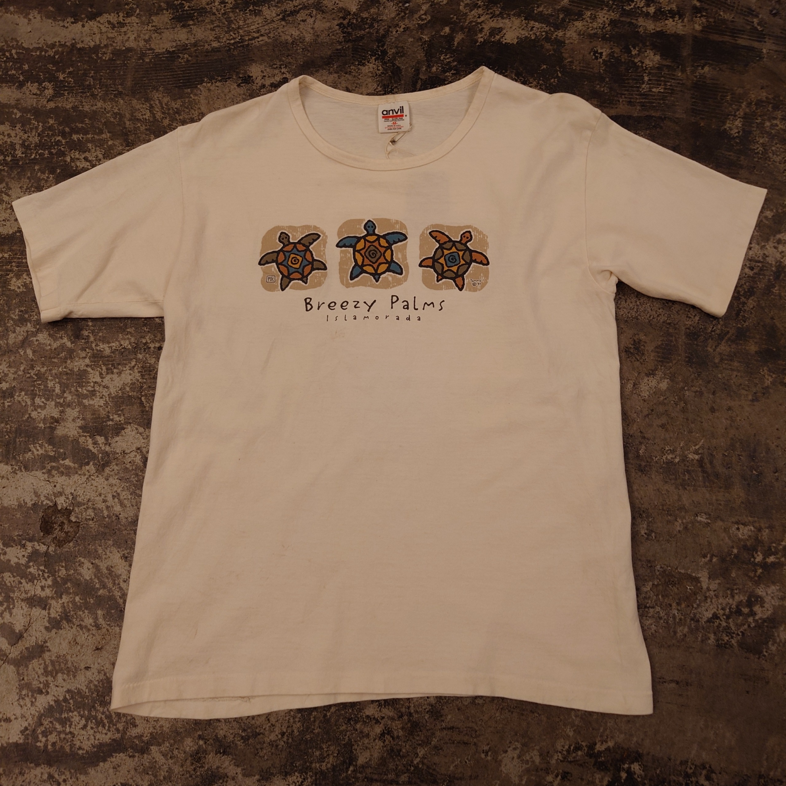 anvil のLLビーンプリント　Tシャツ サイズはM made inUSA 古着–anvil デザインプリントTシャツ – 【古着通販】Gleeful Web