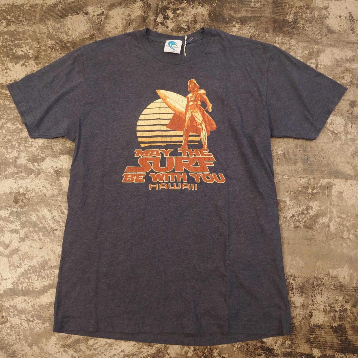 Coastal Classics “MAY THE SURF BE WITH YOU” プリントTシャツ　 #和歌山古着