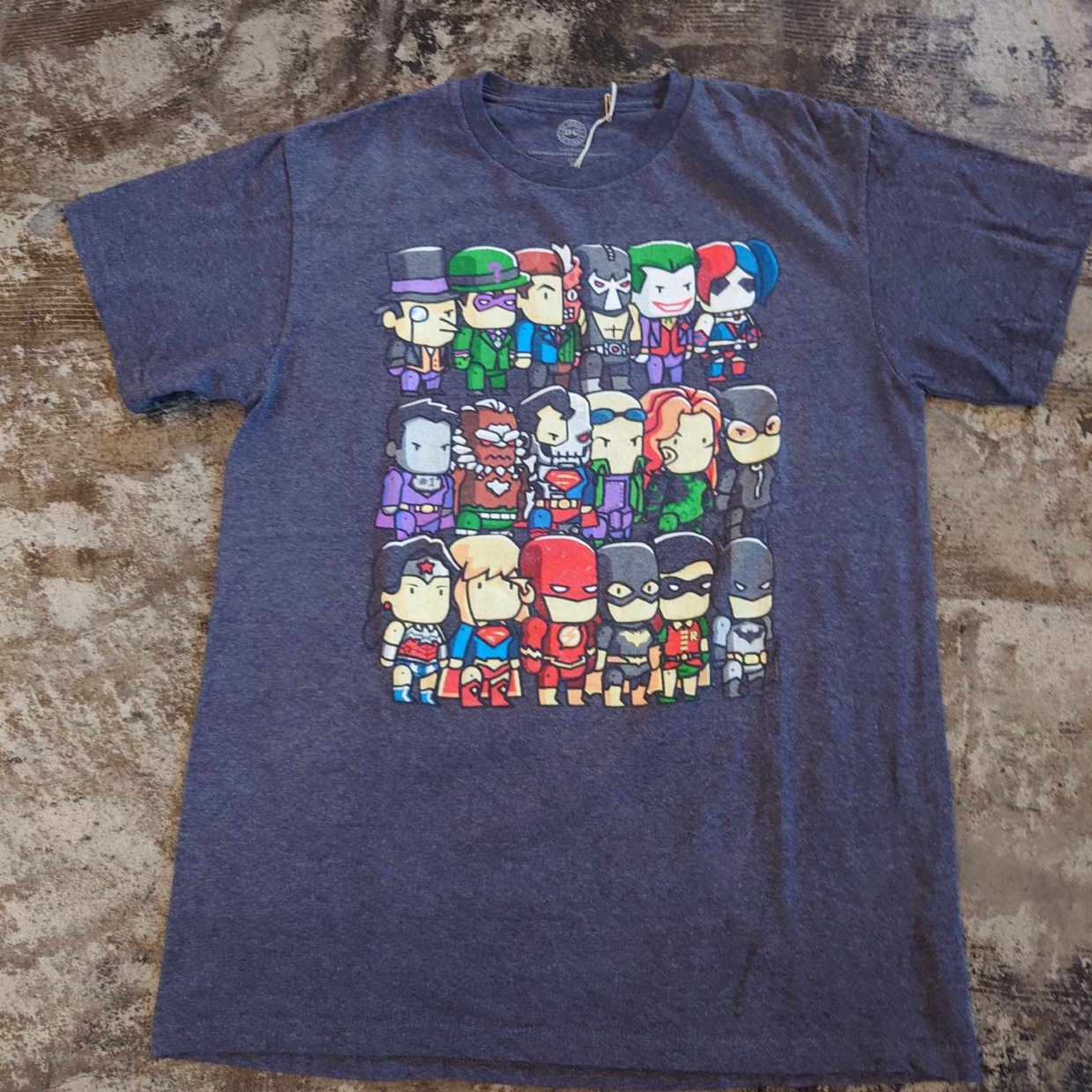 DC COMICS キャラクター集合プリントTシャツ　 #和歌山古着