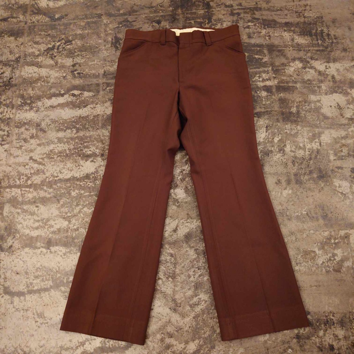 70s ヴィンテージ ブーツカットスラックス　＃和歌山古着屋
