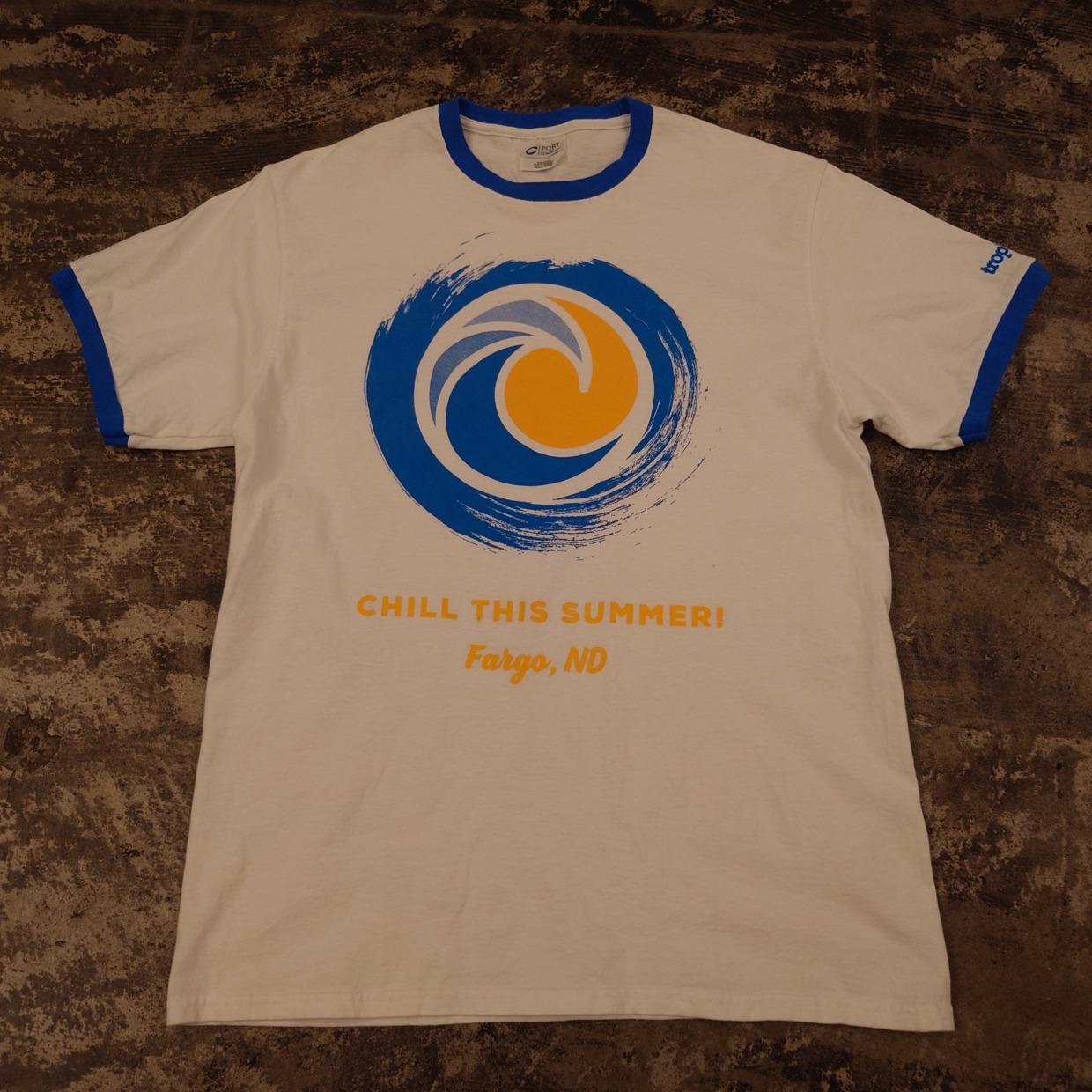 PORT & COMPANY 2000年代製 半袖リンガーT　 #和歌山古着