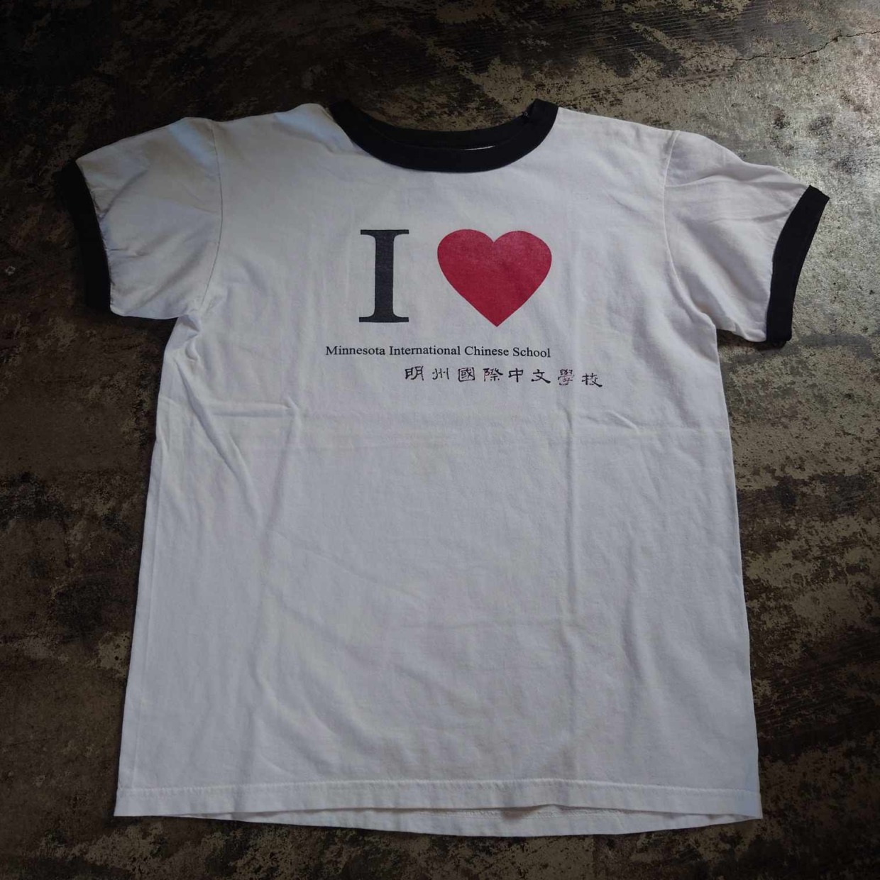 School リンガーTシャツ　 #和歌山古着