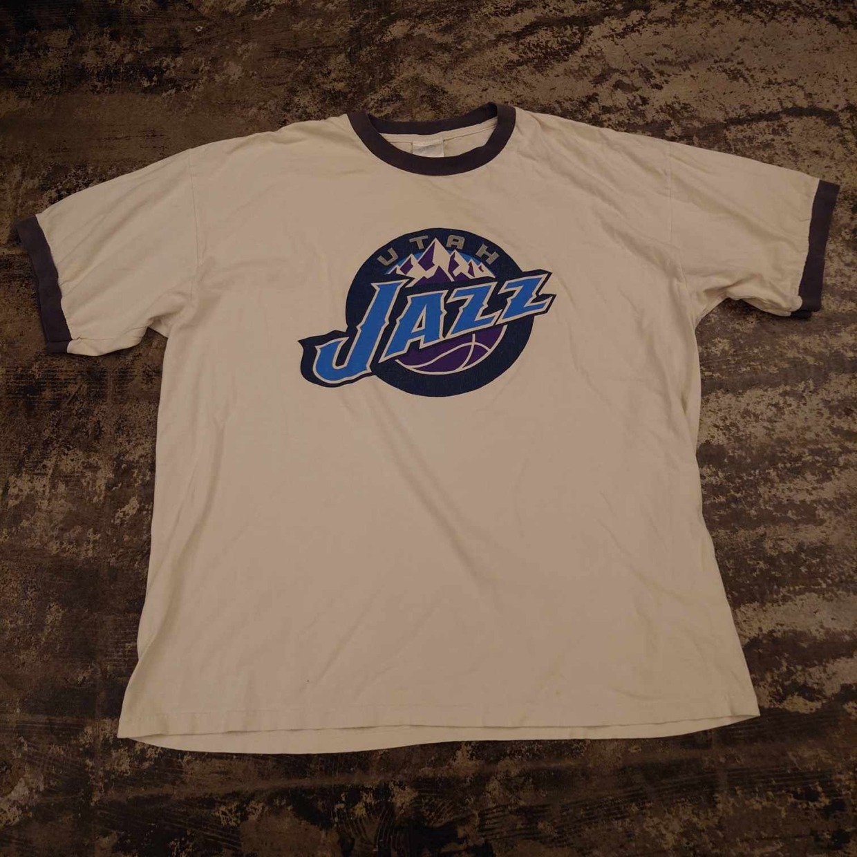 NBA Utah Jazz リンガーTシャツ　 #和歌山古着
