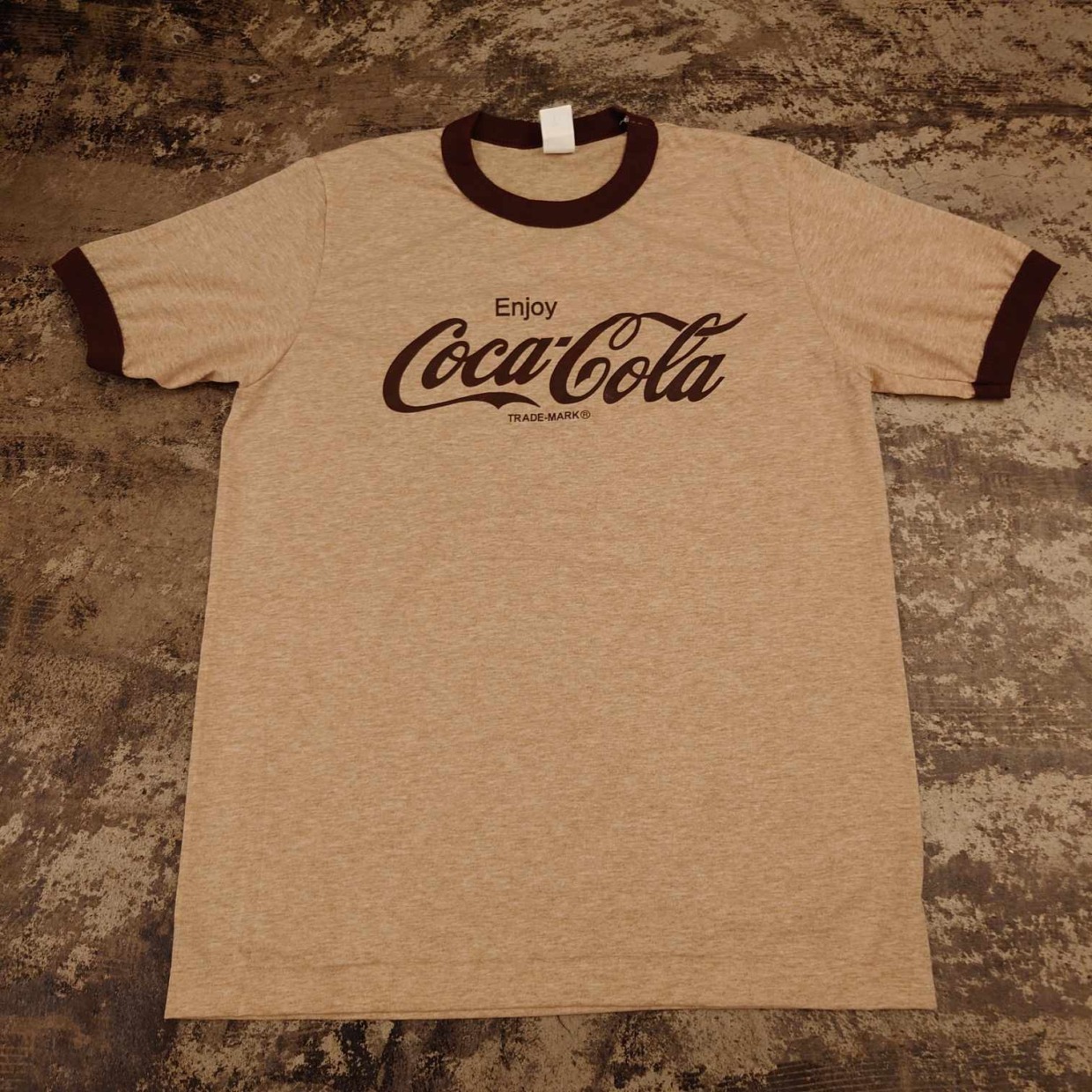 USA製 Coca-Cola リンガーTシャツ　 #和歌山古着