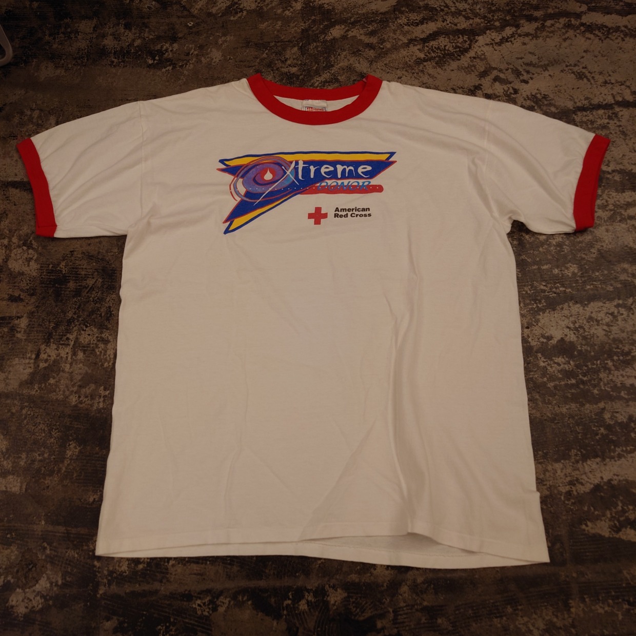 Hanes BEEFY-T リンガーTシャツ USA製　 #和歌山古着
