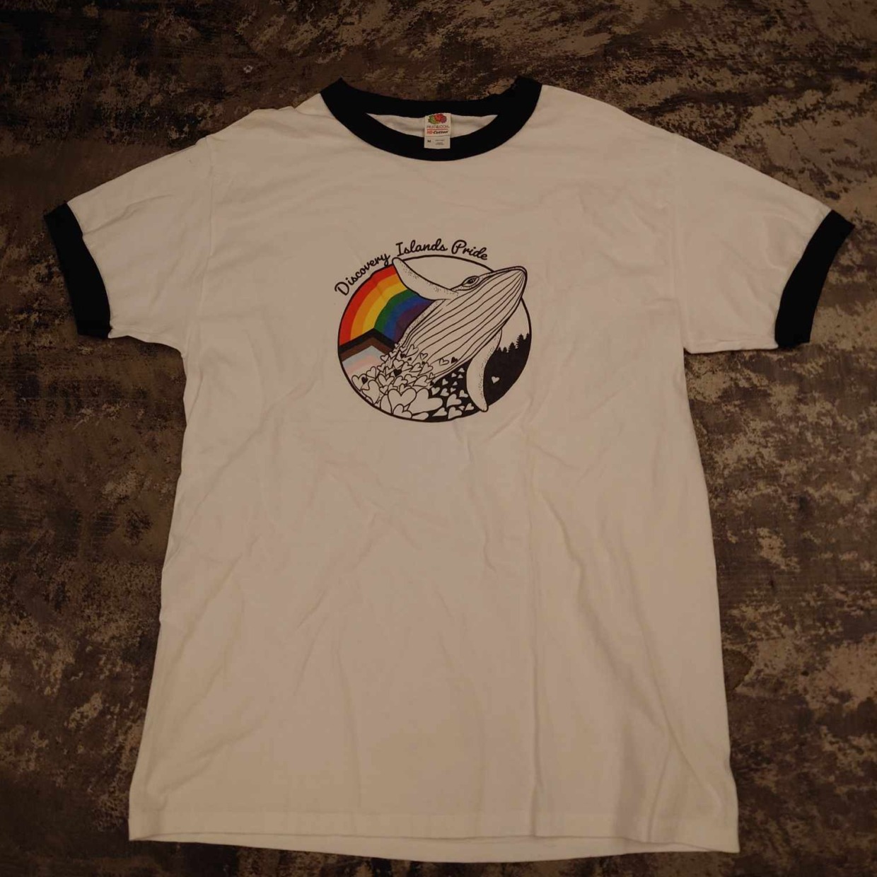 FRUIT OF THE LOOM リンガーTシャツ　 #和歌山古着