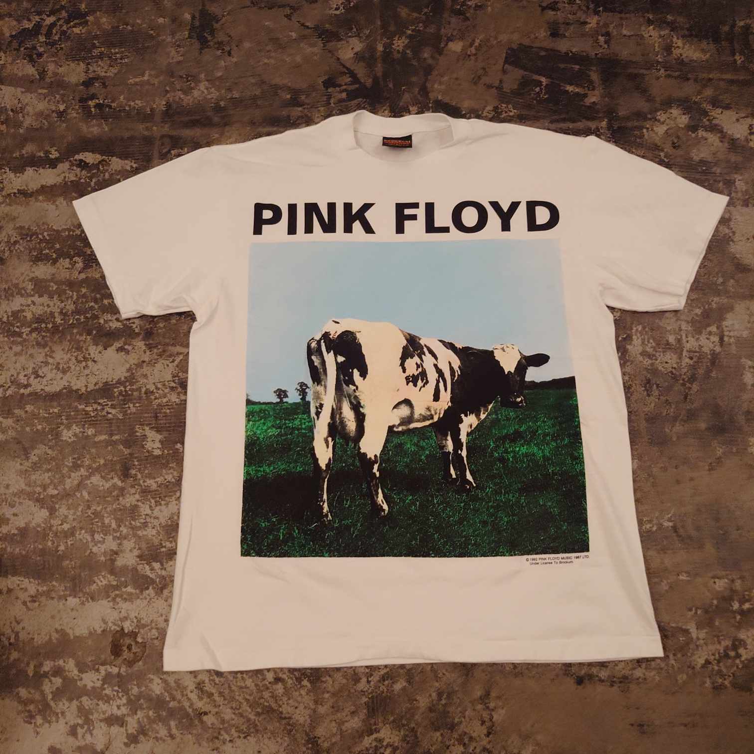 コムドット着用ピンク・フロイドPINK FLOYD古着バンドTシャツ深瀬着用 PINK FLOYD Pink Floyd Band T-Shirt M Purple Tie DYE Cotton