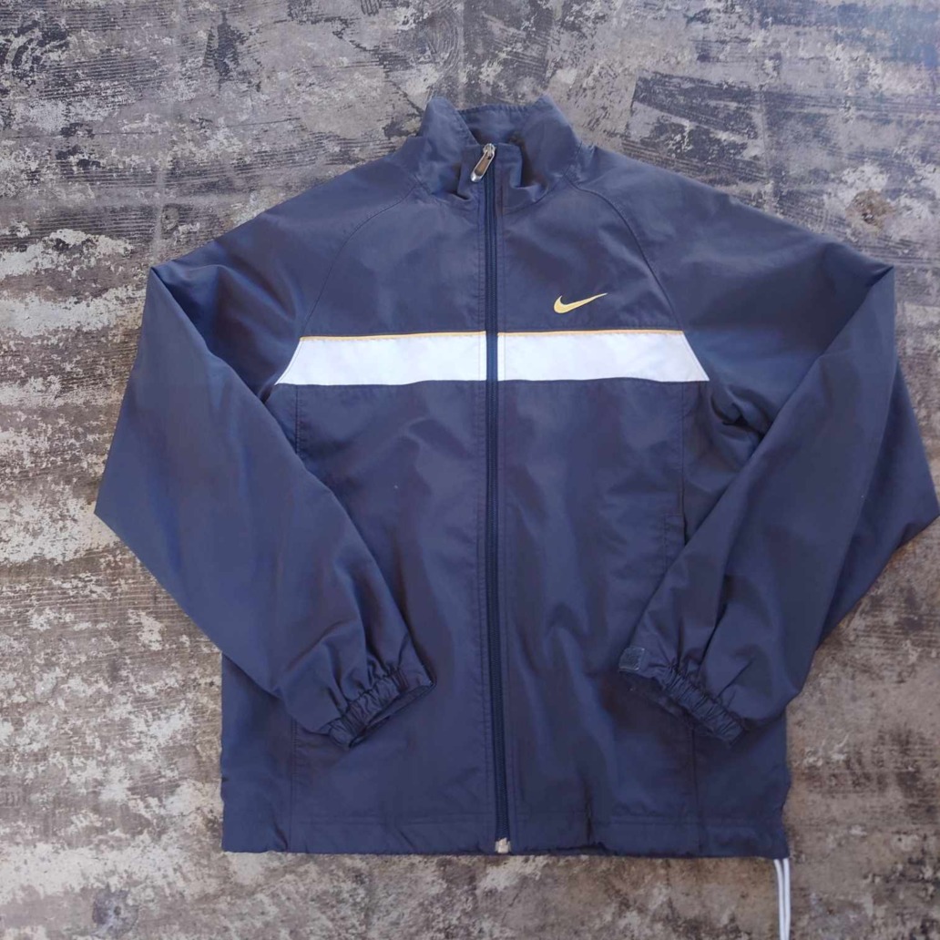 NIKE ナイロンジャケット 刺繍スウッシュ #和歌山古着 - 古着屋 W