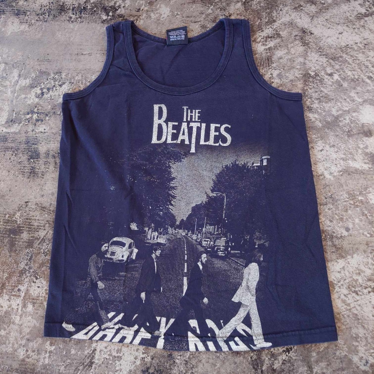 The Beatles アビーロード タンクトップ Sサイズ　 #和歌山古着