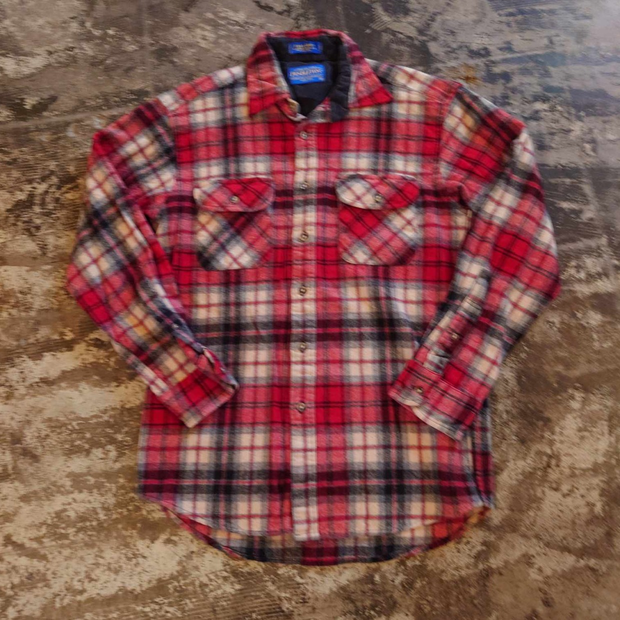PENDLETON ペンドルトン チェック柄 フランネルウールシャツ　 #和歌山古着