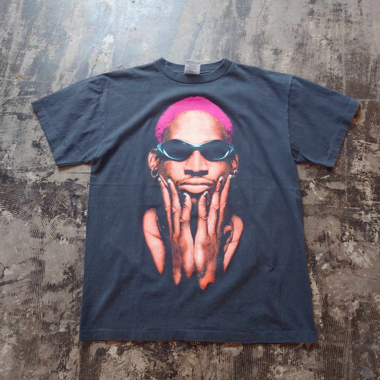 Dennis Rodman 90s フォトプリントTシャツ　 #和歌山古着