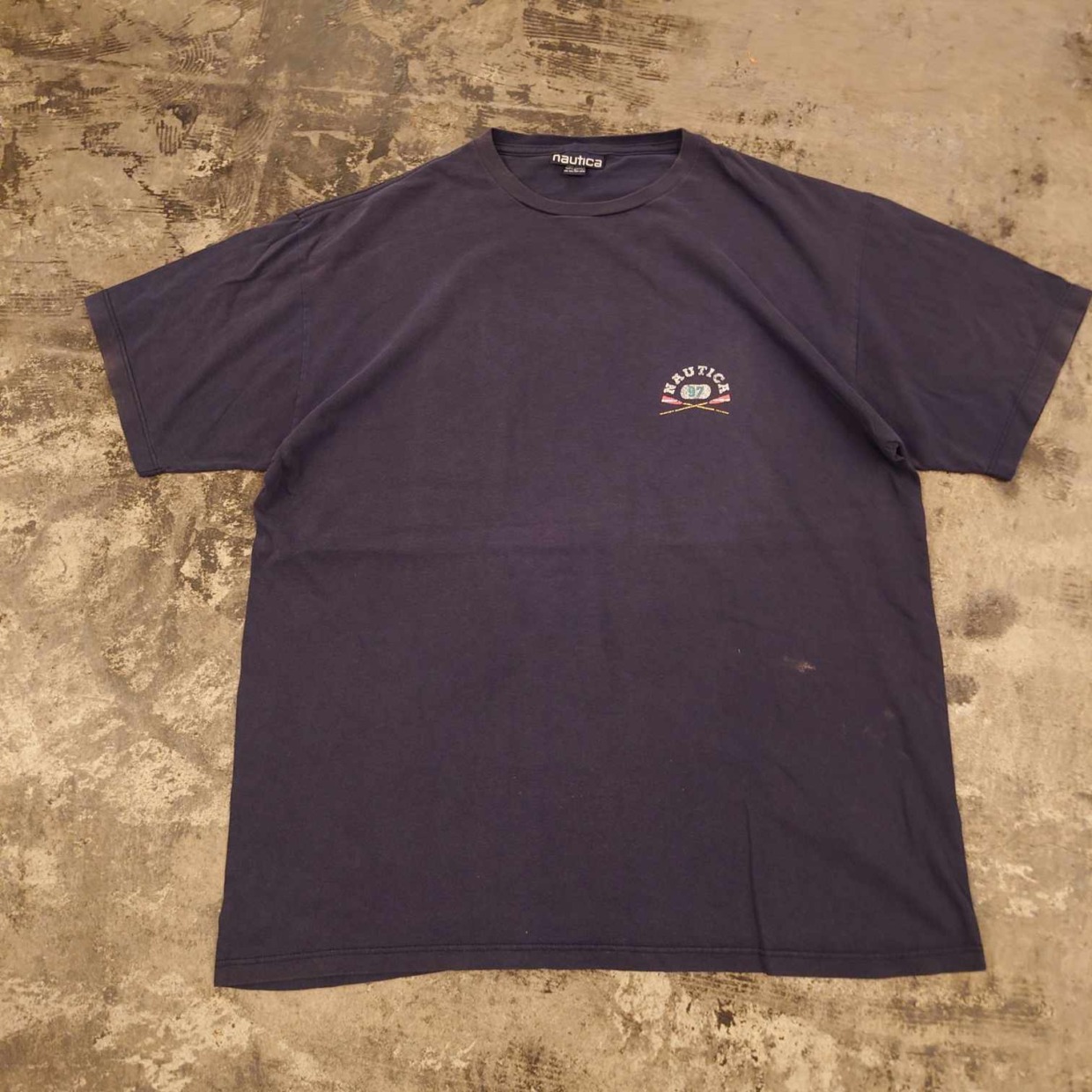 Nautica ノーティカ 両面プリントTシャツ USA製　 #和歌山古着