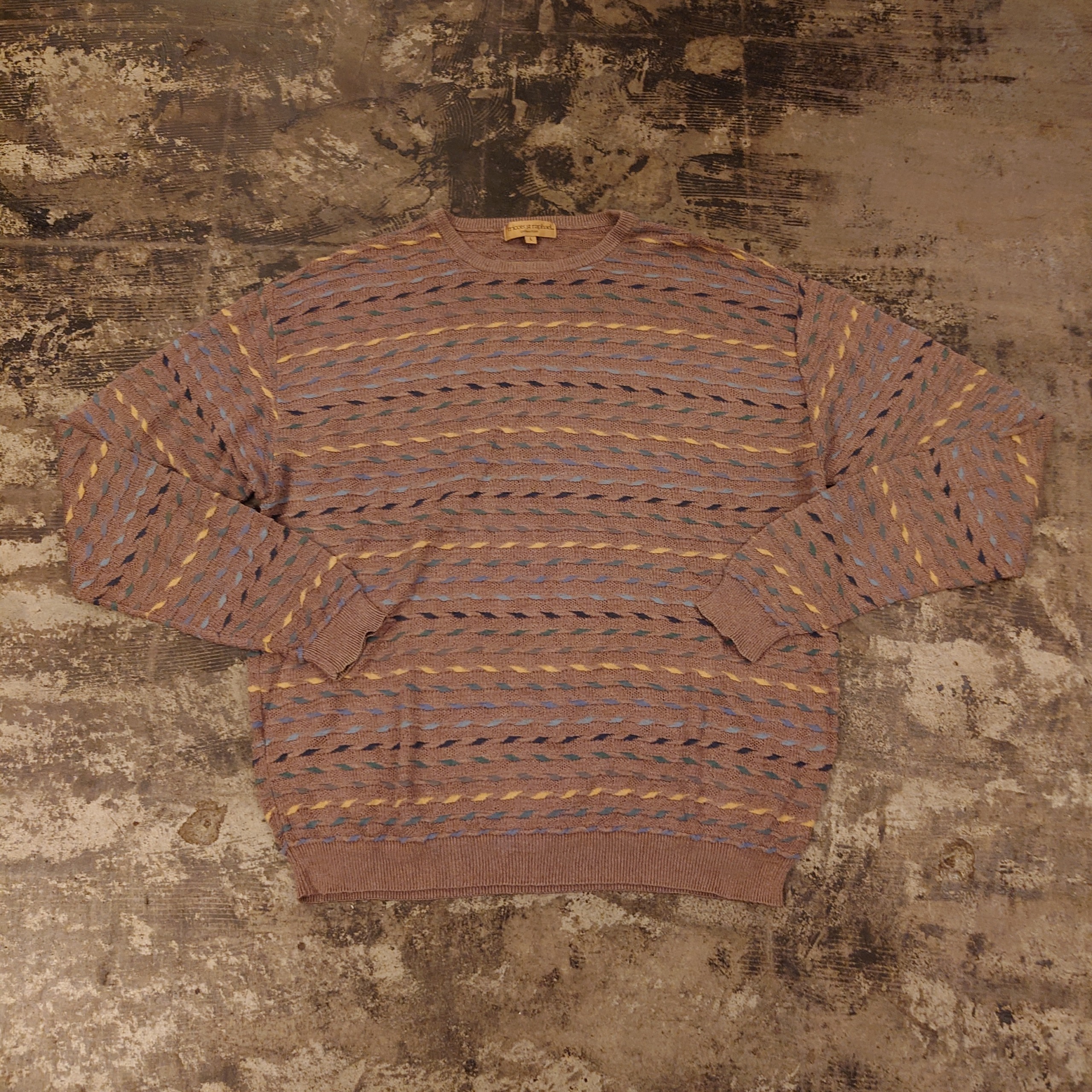 tricot st raphael（トリコ ステラファエル） 総柄ニット