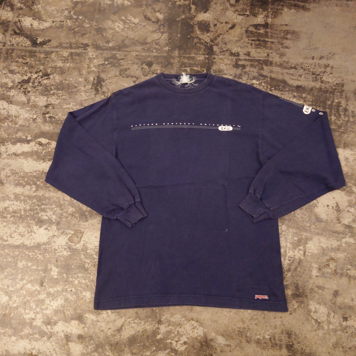 Jansport EASTERN KENTUCKY UNIVERSITY プリント ロンT　 #和歌山古着