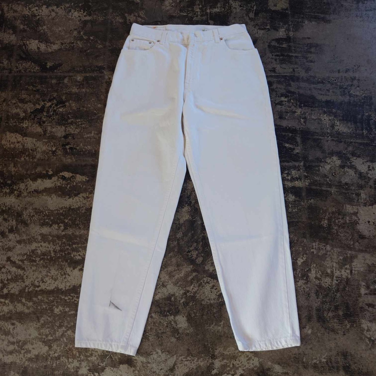 Levi’s 550 ホワイトデニムパンツ USA製　＃和歌山古着屋