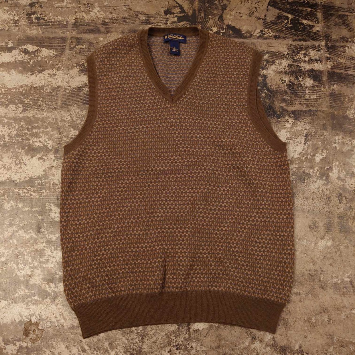 Brooks Brothers ラムウール ニットベスト　#和歌山古着屋