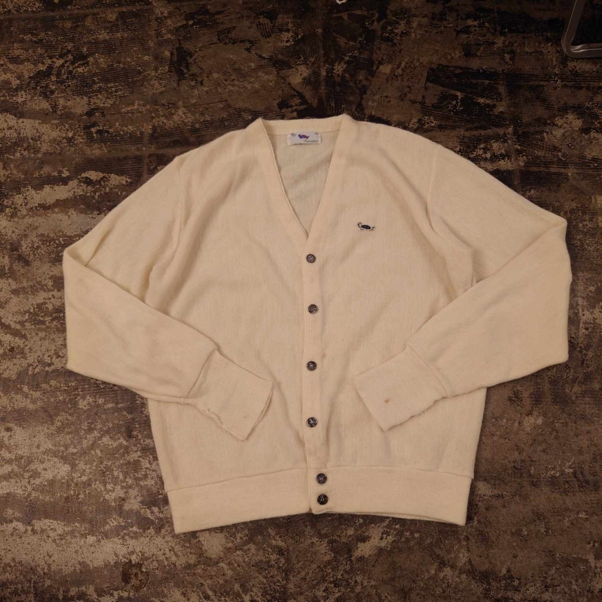 The Sweater カメワンポイント カーディガン　#和歌山古着屋