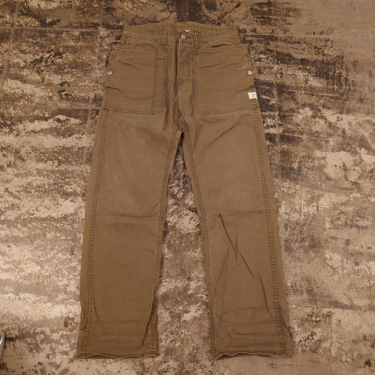 SASSAFRAS（ササフラス） FALL LEAF PANTS ワークパンツ　＃和歌山古着屋