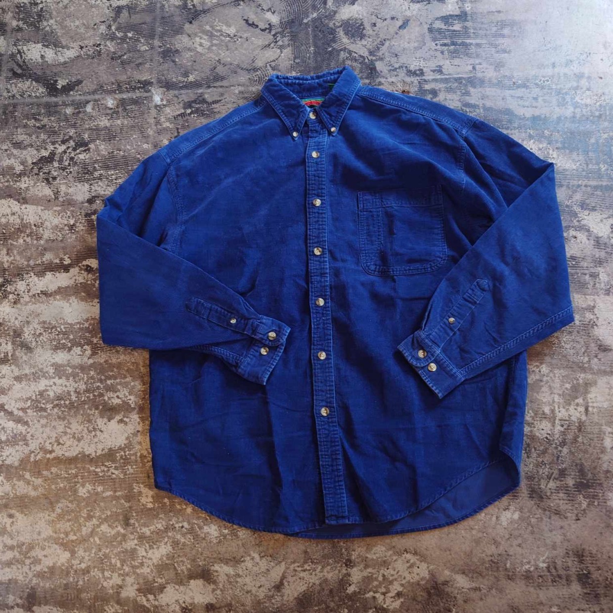 【BOSTON TRADERS】コーデュロイ ボタンダウンシャツ　 #和歌山古着