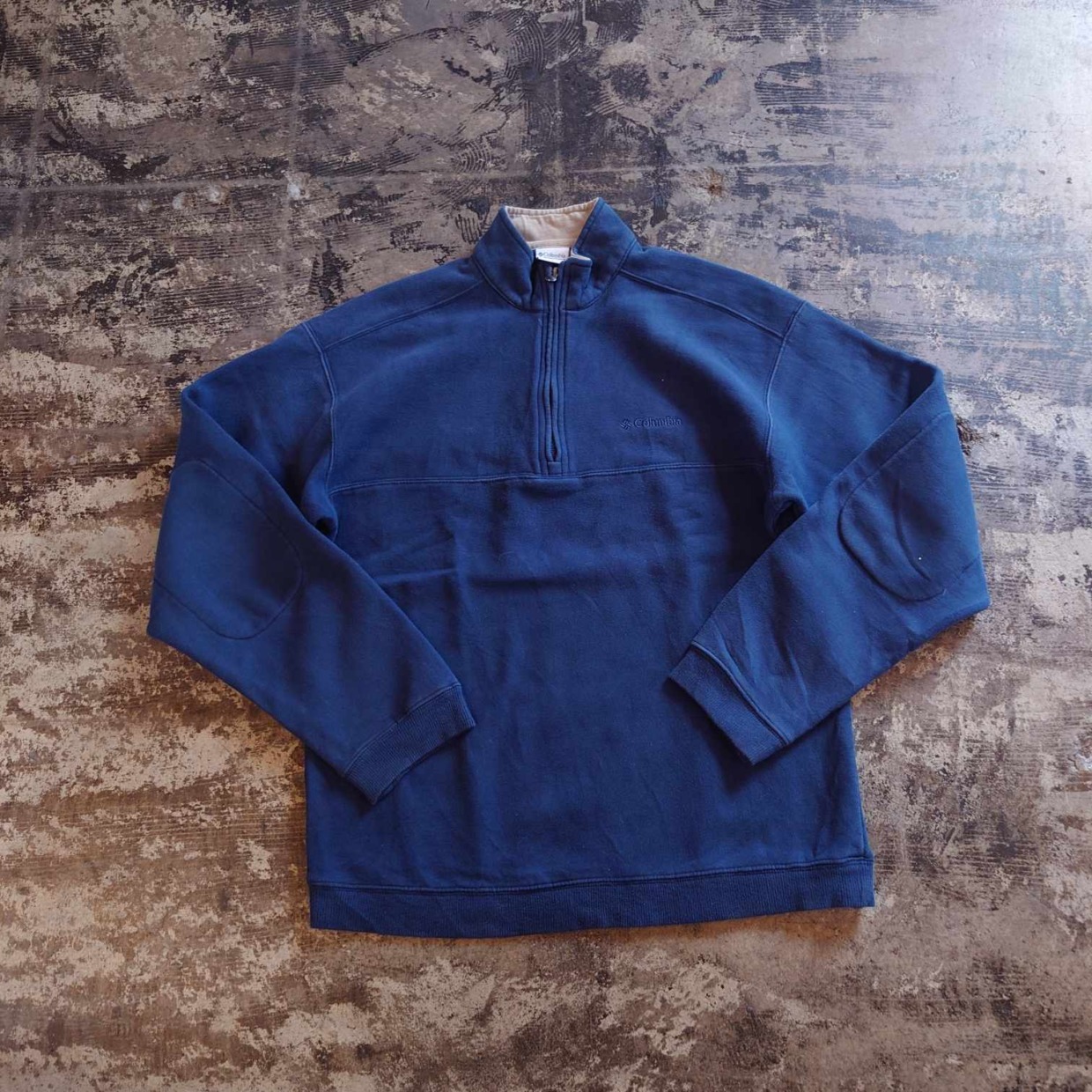 Columbia】ハーフジップ スウェットプルオーバー　 #和歌山古着