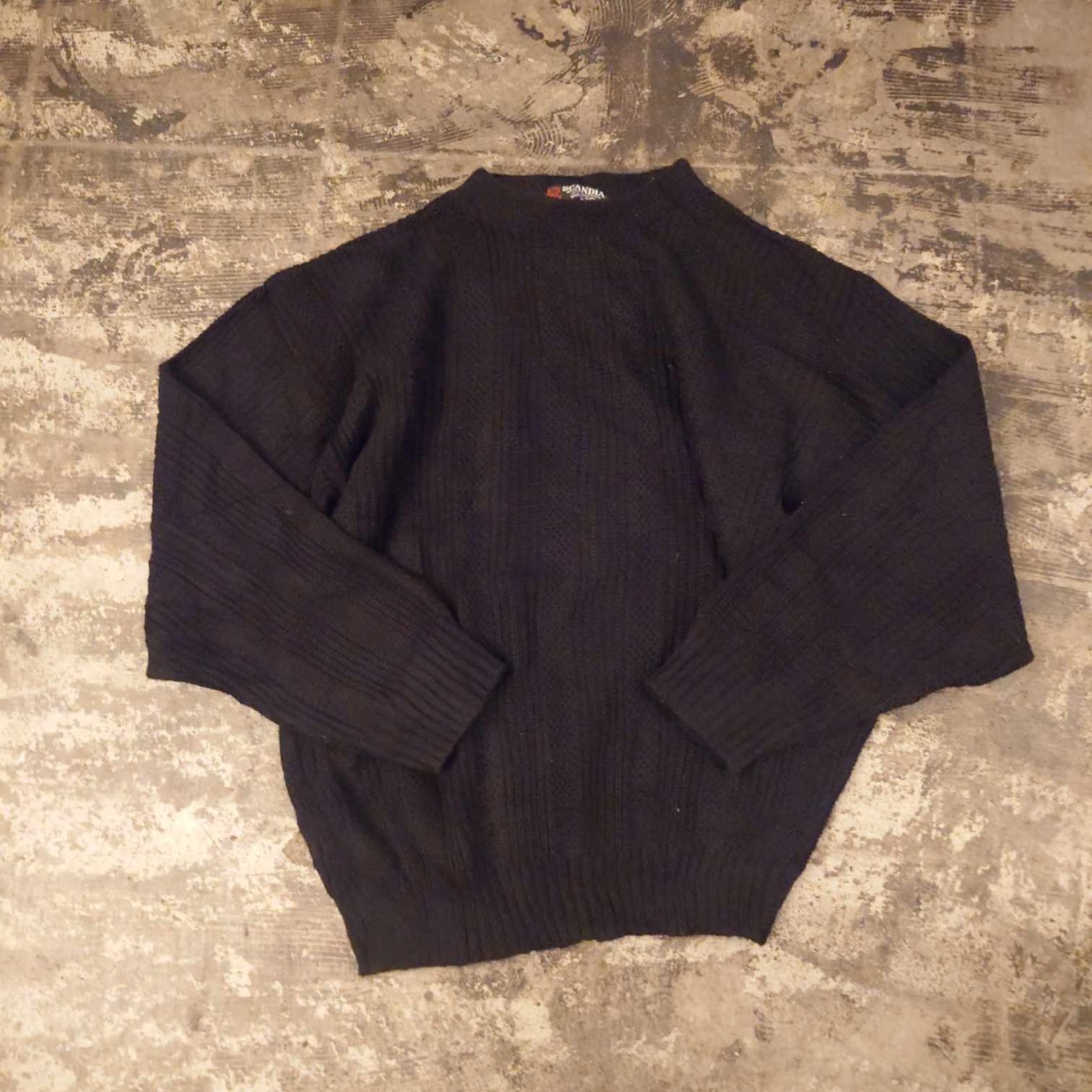 SCANDIA USA製 コットンニット セータ　#和歌山古着屋