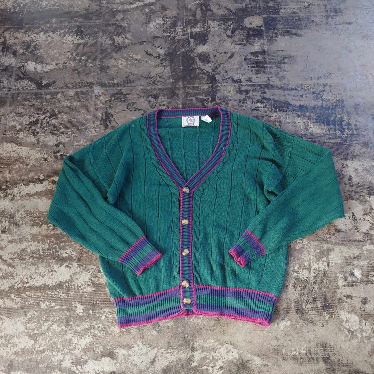 SEARS ラミーコットン カーディガン　#和歌山古着屋