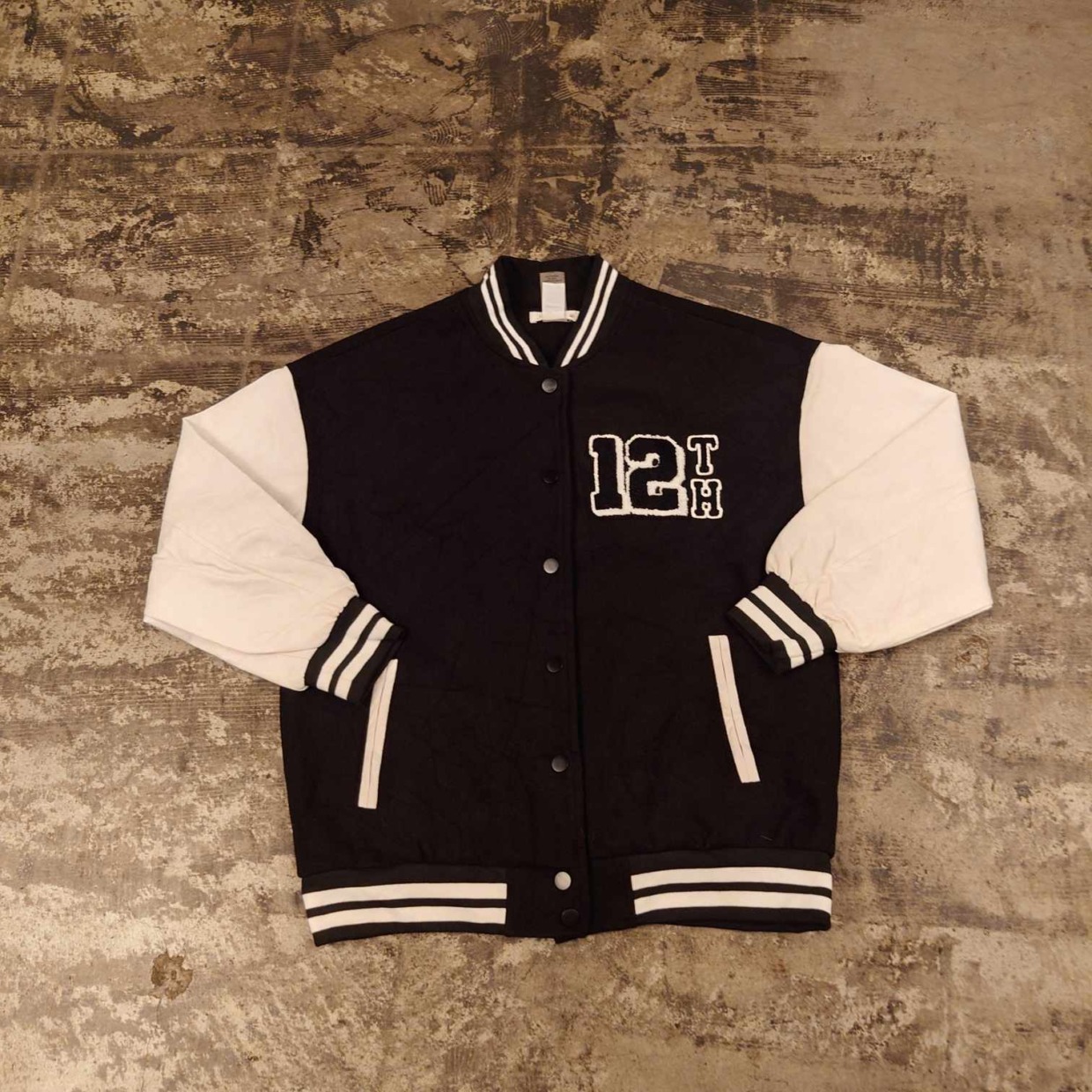 12th Tribe スタジャン ブラック　 #和歌山古着