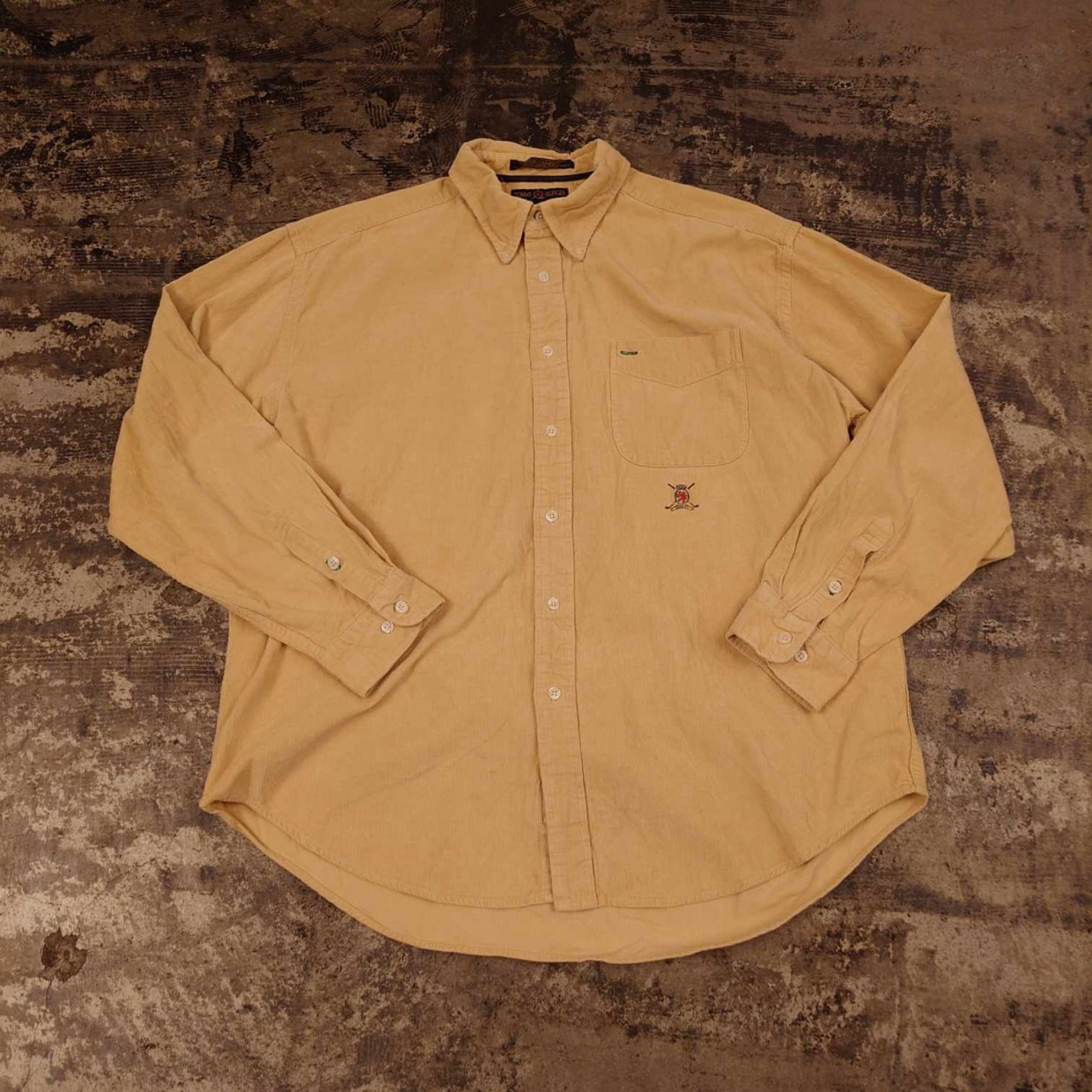 TOMMY HILFIGER GOLF コーデュロイシャツ　 #和歌山古着