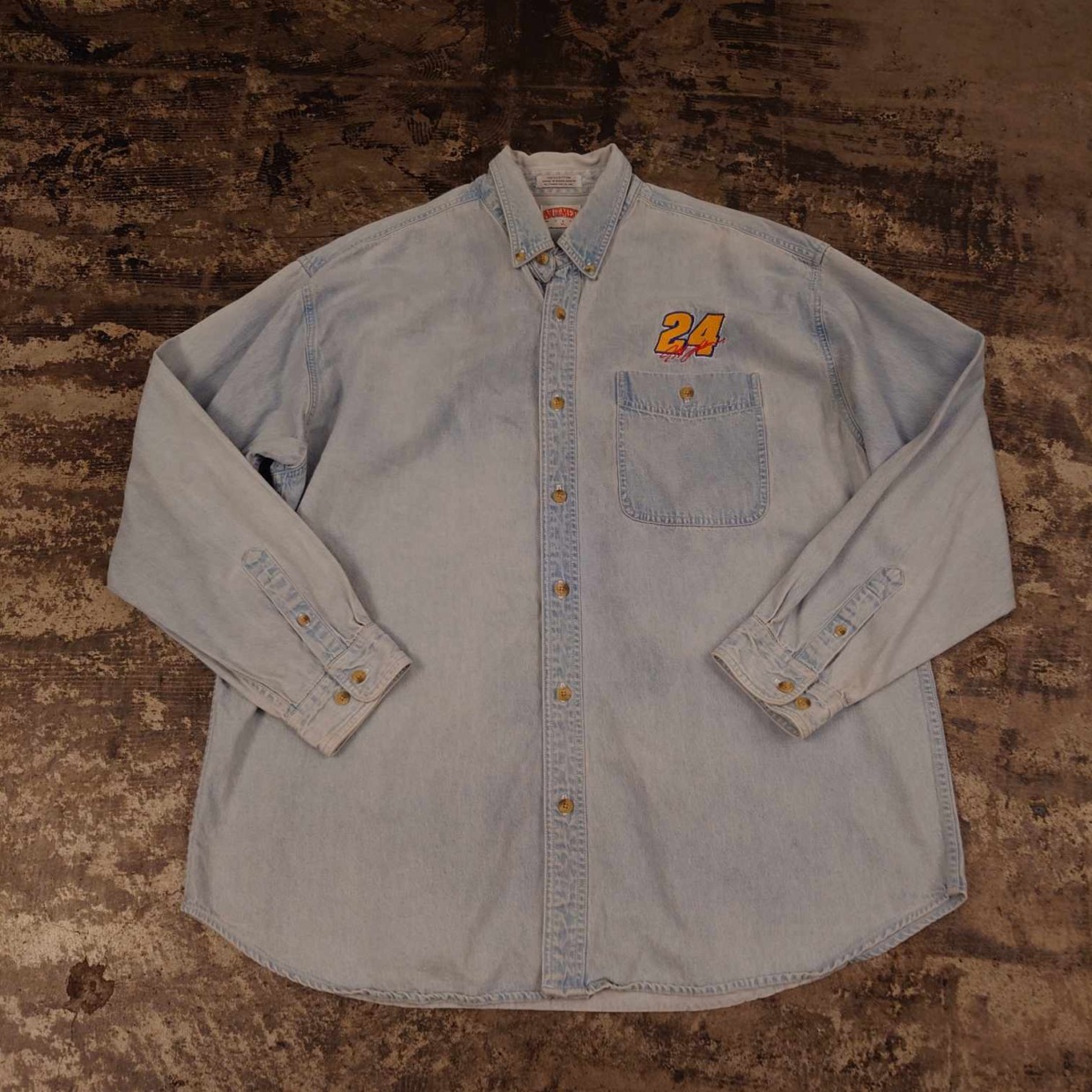 NUTMEG MILLS デニムシャツ　 #和歌山古着