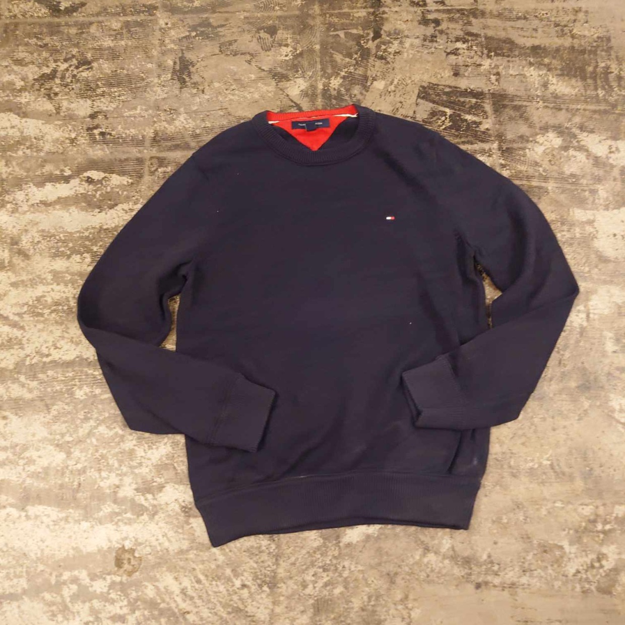 Tommy Hilfiger クルーネックニット　S　#和歌山古着屋
